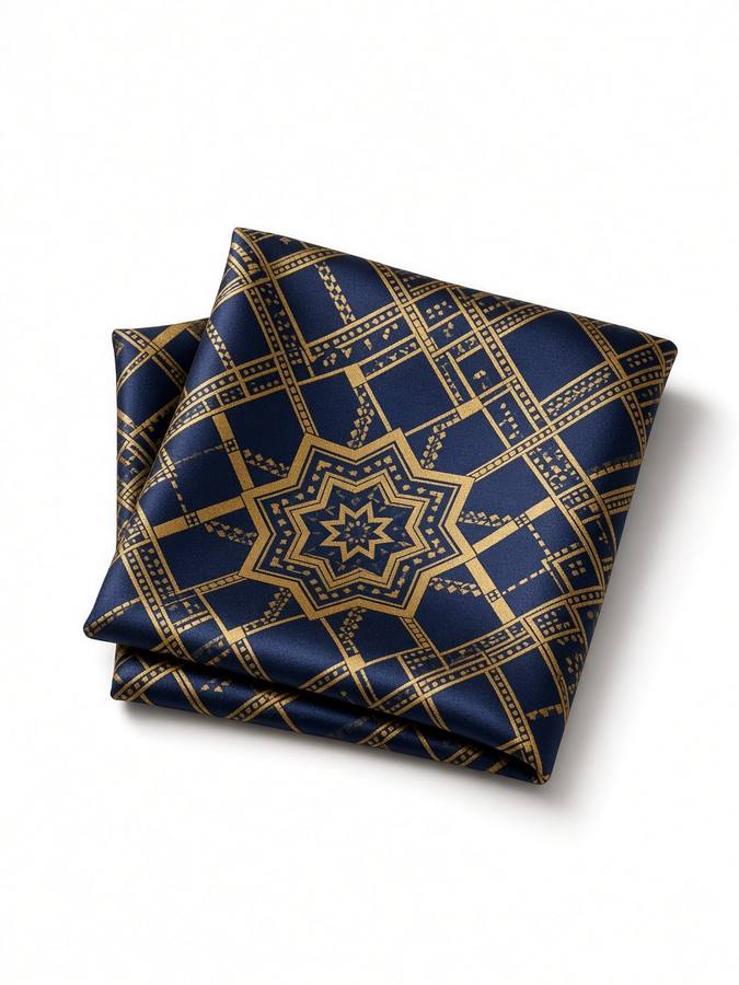 Brendi Patterned Pocket Square