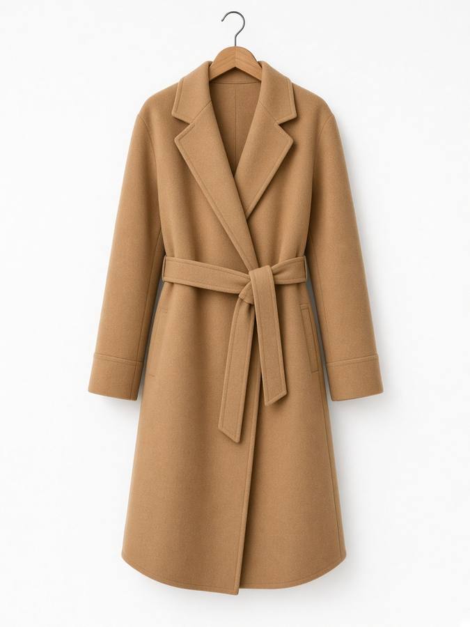 Brendi Belted Wrap Coat