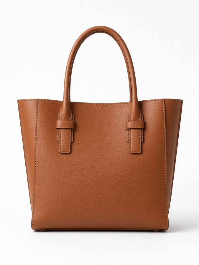 Brendi Structured Leather Tote