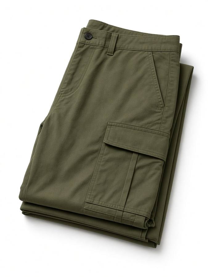 Brendi Cotton Cargo Pants