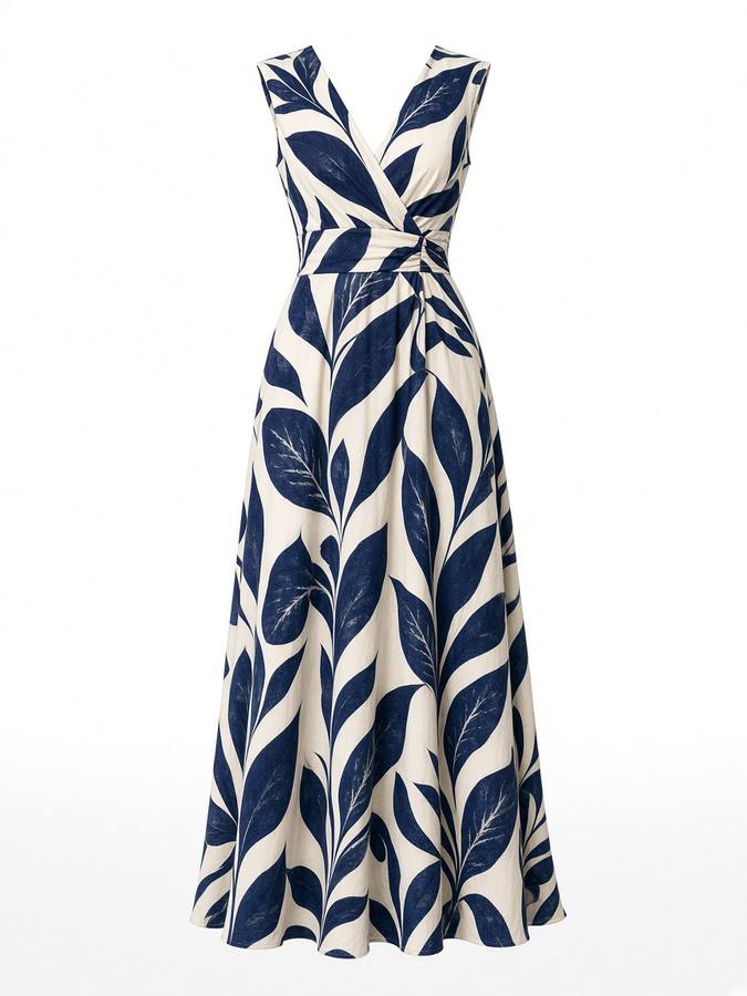 Brendi Printed Maxi Dress